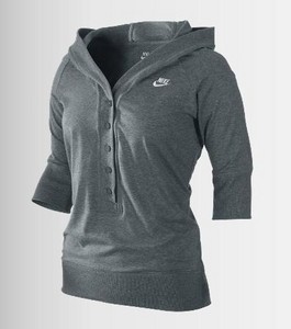 Nike Classic Three-Quarter Sleeve Women's Hoodie