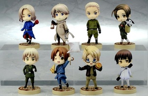 One Coin Figure Hetalia 9 pieces