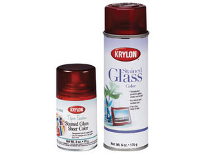 "Krylon" аэрозоль "Stained Glass Color", цветное стекло