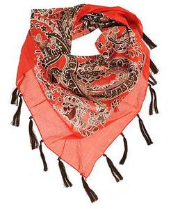 Paisley Triangle Scarf