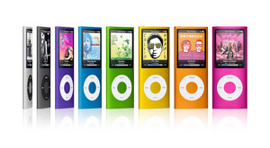 iPod nano (салатового или желтого цвета)