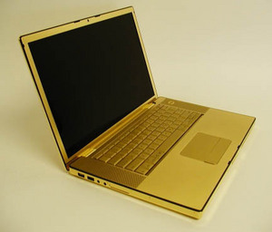 a gold plated MacBook