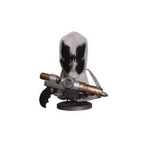 Watchmen Movie: Rorschach Grappling Gun and Mask Prop Replica Set