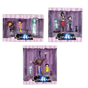 Coraline 3-Inch PVC Figures Case