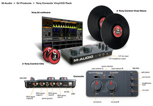 [M-AUDIO Torq Conectiv Vinyl/CD Pack]