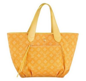 Сумка желтая! Louis Vuitton Cabas Ipanema PM