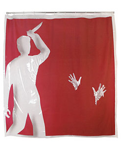 Psycho Knife Shower Curtain