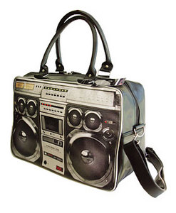 Large 80's Style Ghetto Blaster Weekend Bag