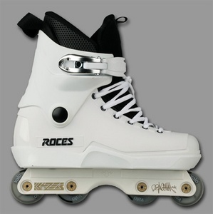 Roces Majestic 12 White "Kizer Setup" LE