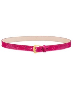 Louis Vuitton Phoenix monogram vernis belt