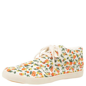 TREK- Floral Print Lace Up