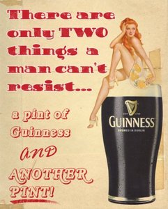 выпить пива Guinness