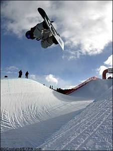 snowboarding.