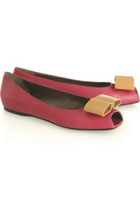 Marni Bow-front flats