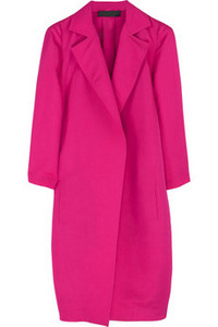 Donna Karan Silk blend coat