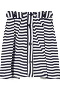 See by Chlo&#233; Striped jersey skirt