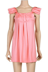 Miu Miu Pleat-front mini dress