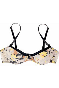 Stella McCartney Underwired floral-print bra