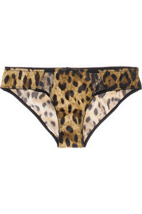 Dolce & Gabbana Leopard-print briefs