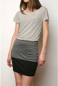 Silence & Noise Banded Zip Skirt