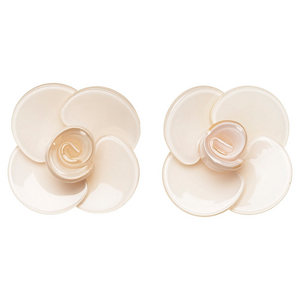 Snow White Rose Earrings