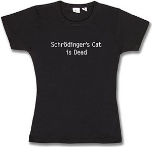 Футболка Schr&#246;dinger's Cat Babydoll