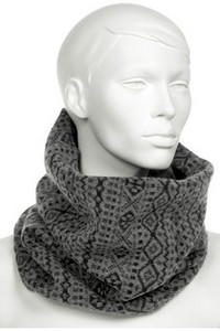 Burberry  Argyle-print wool-blend snood