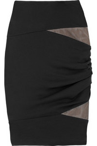 Alexander Wang  Cutout jersey skirt