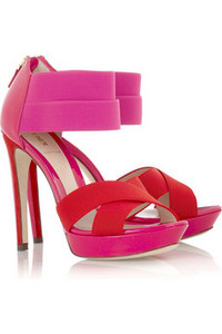 Fendi Strappy patent sandals