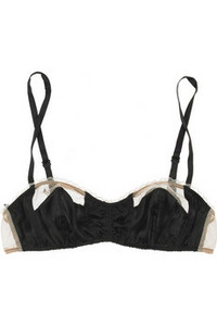 Miu Miu  Soft cup silk bra