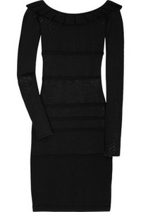 Catherine Malandrino  Knitted off-the-shoulder dress