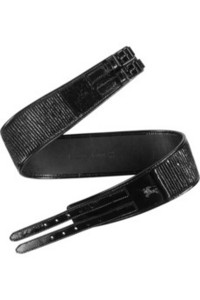 Burberry  Isabel patent leather belt