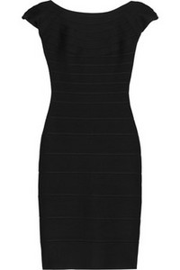 Herv&#233; L&#233;ger  Scoop back bandage dress