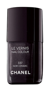 chanel nail colour 337 ceramic black