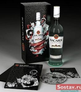 Бутылка Bacardi