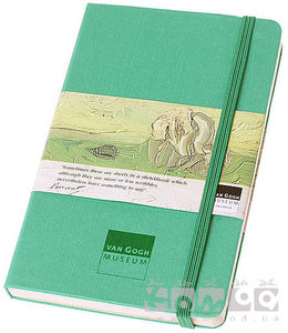 Записная книжка Moleskine для рисования – Ван Гог. Зеленого цвета