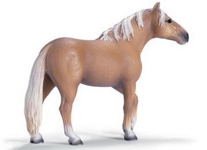 Schleich. жеребец паломино