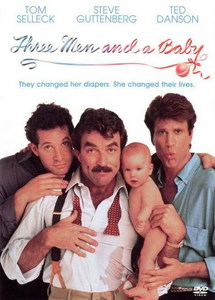 DVD "Трое мужчин и младенец"