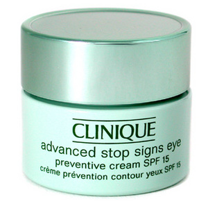 CLINIQUE    Advanced Stop Signs Eye Preventive Cream SPF 15