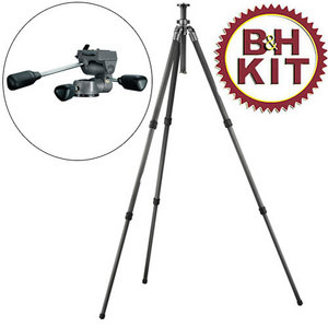 Gitzo GT-2531 Mountaineer 6X Carbon Fiber Tripod with G-2272M 3-Way Pan/Tilt Head