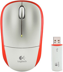 Logitech M205 Cordless Laser 1000dpi USB Orange