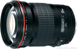 Объектив Canon EF 135 mm F/2.0 L USM with lens hood ET-78