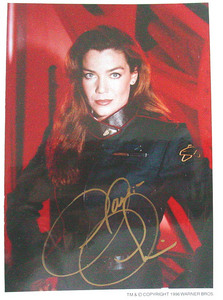 BABYLON 5 CLAUDIA CHRISTIAN IN PERSON AUTOGRAPH!