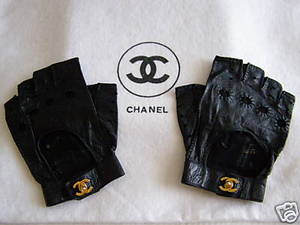 Chanel Motorcycle Gloves