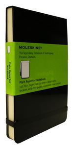 Moleskin plain reporter notebook