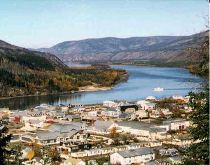 To go to Dawson city, Yukon.