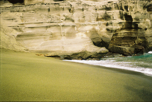 Papakolea  Beach, Гавайи