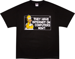 Internet Homer Simpson t-shirt