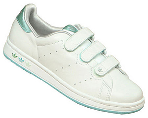 Adidas Ladies Stan Smith CF White/Ocean Trainers