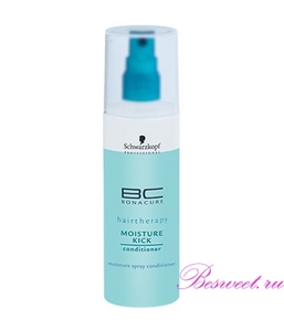 кондиционер для волос от shwarzkopf professional, серия bonacure (bc), haittherapy, Moisture Kick, spray conditioner